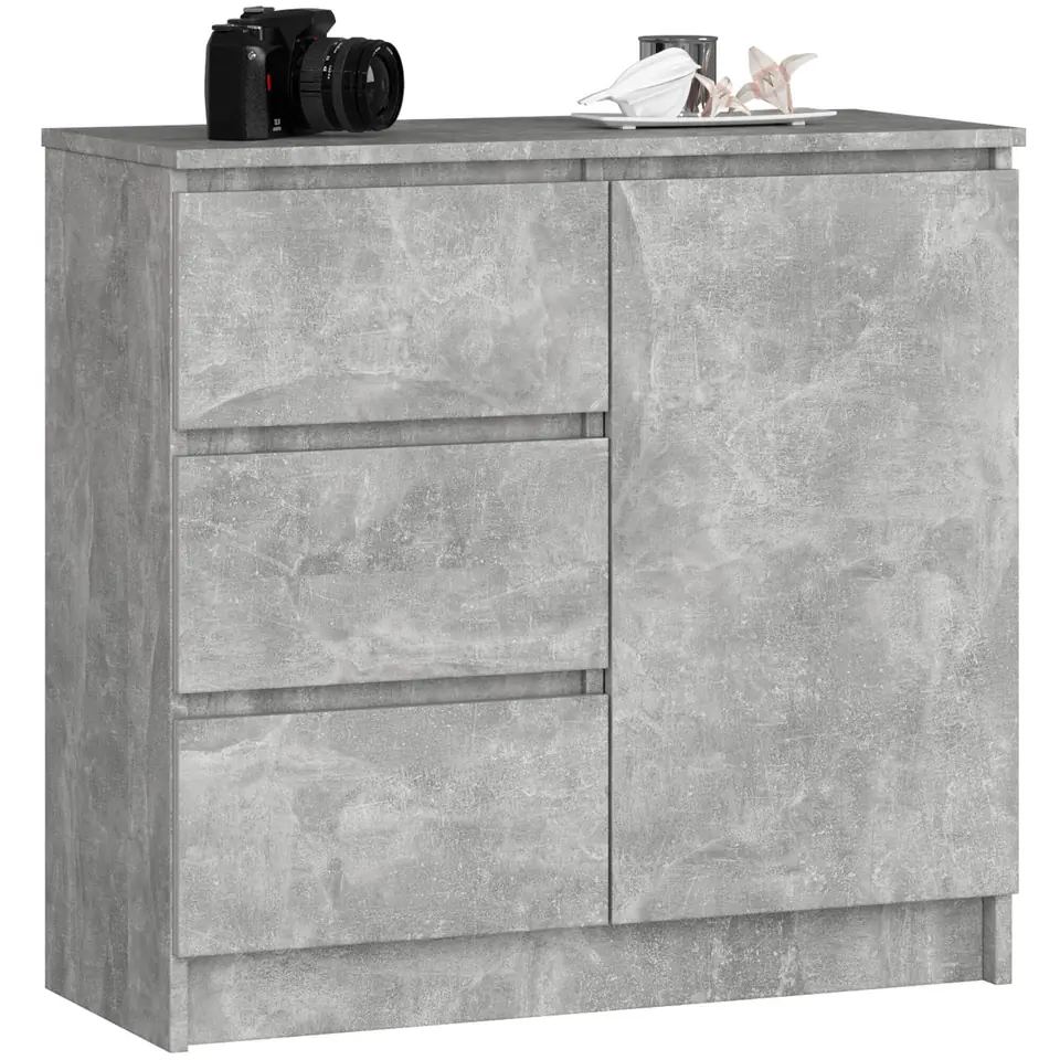 KOMODA K80 JERRY 1D 3SZ PK BETON w sklepie Wasserman.eu