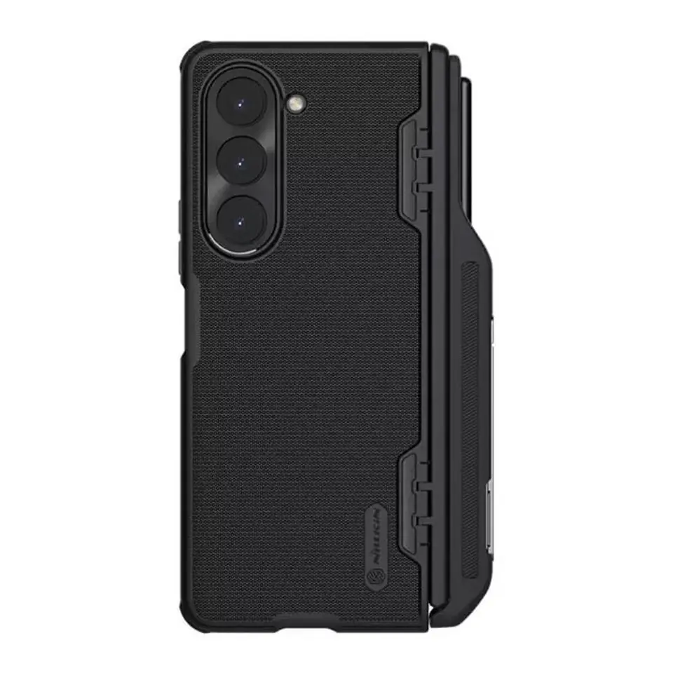 Etui Nillkin Super Frosted Shield Fold-Pen z uchwytem na długopis i stojakiem do Samsung Galaxy Z Fold 5 (czarne) w sklepie Wasserman.eu