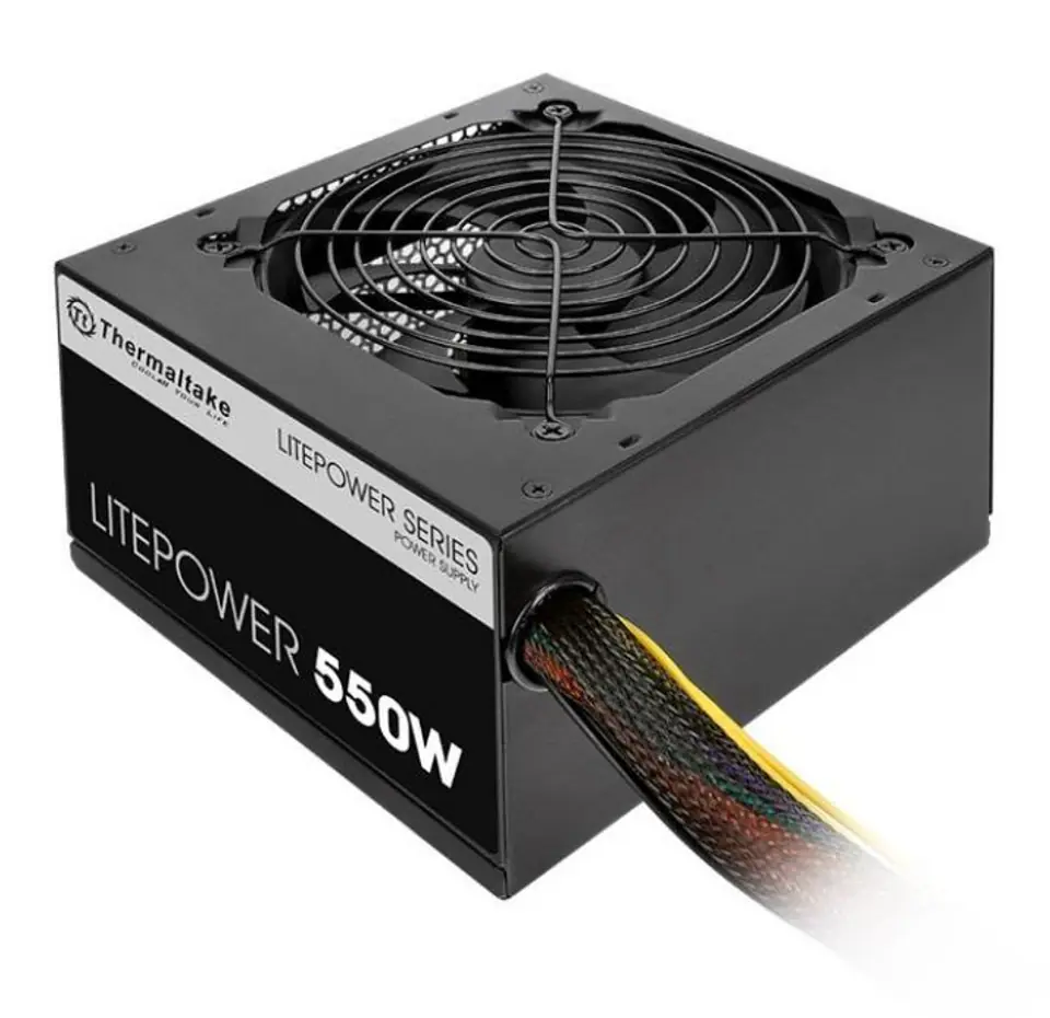 ⁨Thermaltake PS-LTP-0550NPCNEU-2 Litepower II Black 550W (Active PFC, 2xPEG, 120mm).⁩ at Wasserman.eu