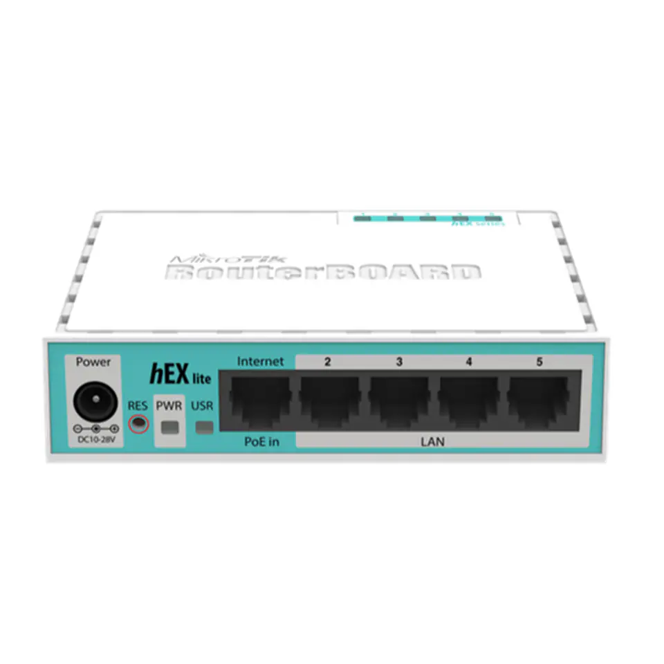 ⁨Router MIKROTIK RouterBoard hEX lite⁩ w sklepie Wasserman.eu