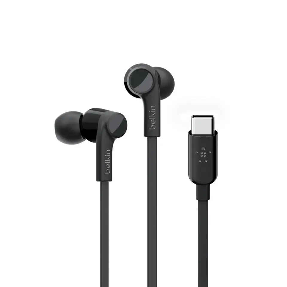 ⁨Headphones with microphone BELKIN 1.12 m USB Type-C connector plug⁩ at Wasserman.eu