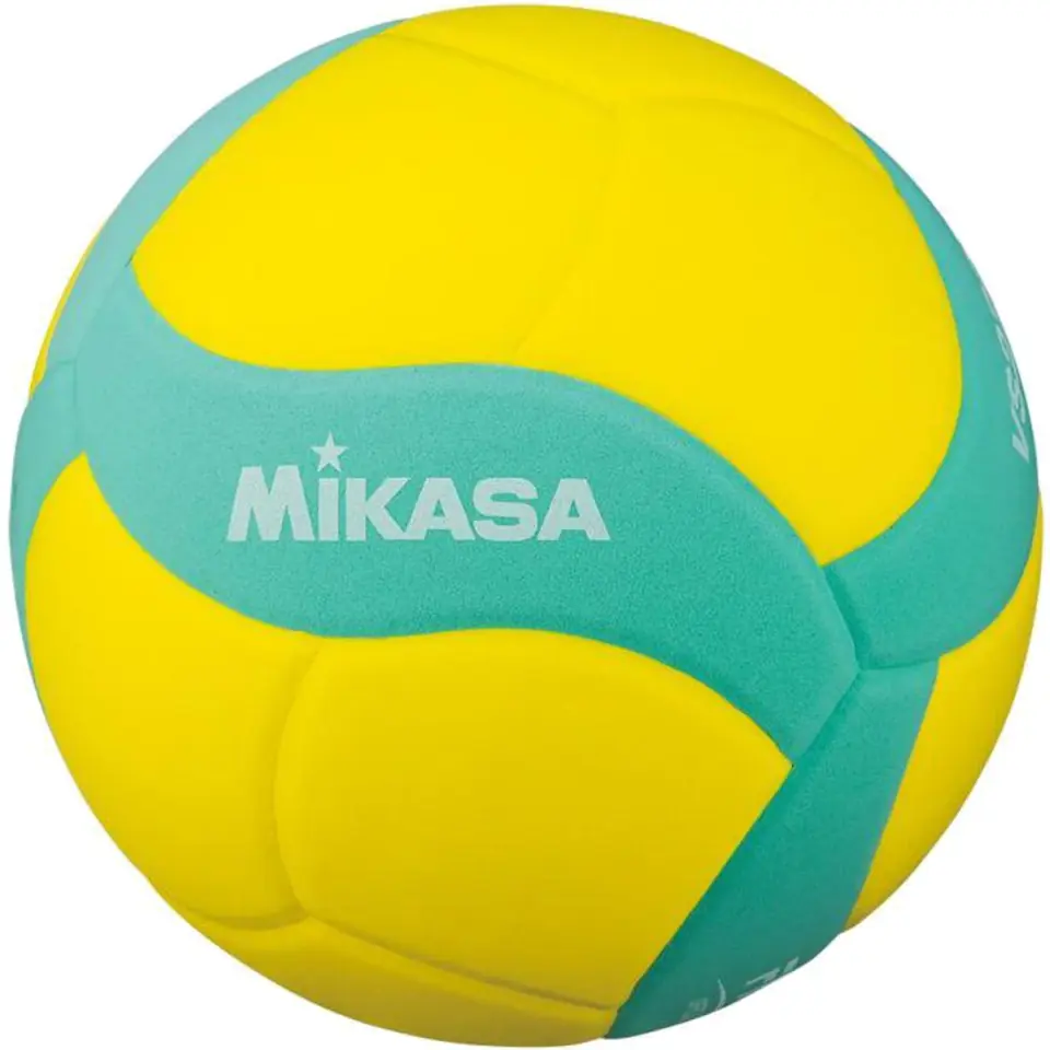 ⁨Piłka Mikasa VS220W (kolor Żółty, rozmiar 5)⁩ w sklepie Wasserman.eu