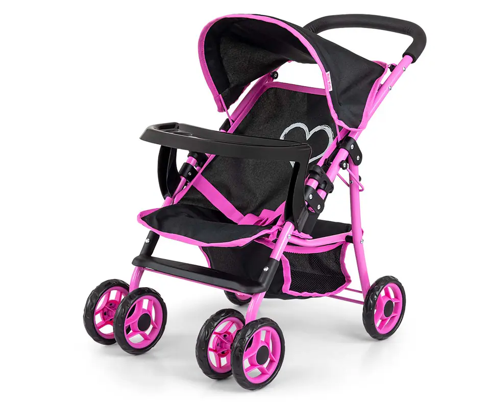 Milly Mally Wózek dla lalek Kate Prestige Black w sklepie Wasserman.eu