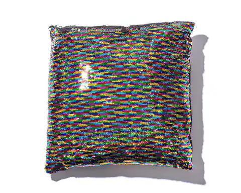 ⁨Pillow with sequins - SQUARE⁩ at Wasserman.eu