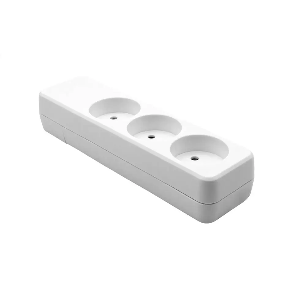 ⁨ProXtend Danish Power Strip 3-way White⁩ w sklepie Wasserman.eu