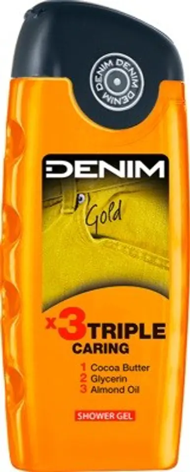 ⁨DENIM Gold Żel pod prysznic 250 ml⁩ w sklepie Wasserman.eu