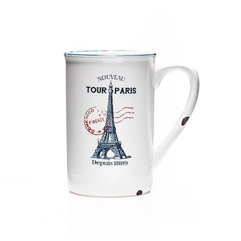 ⁨Porcelain retro mug - Paris⁩ at Wasserman.eu