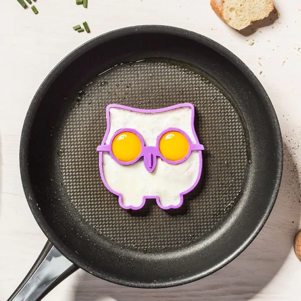 ⁨Silicone mold for eggs - Owl⁩ at Wasserman.eu