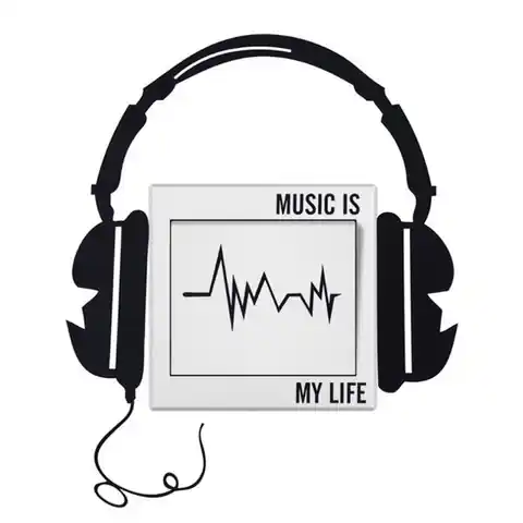 ⁨MUSIC IS MY LIFE switch sticker⁩ at Wasserman.eu