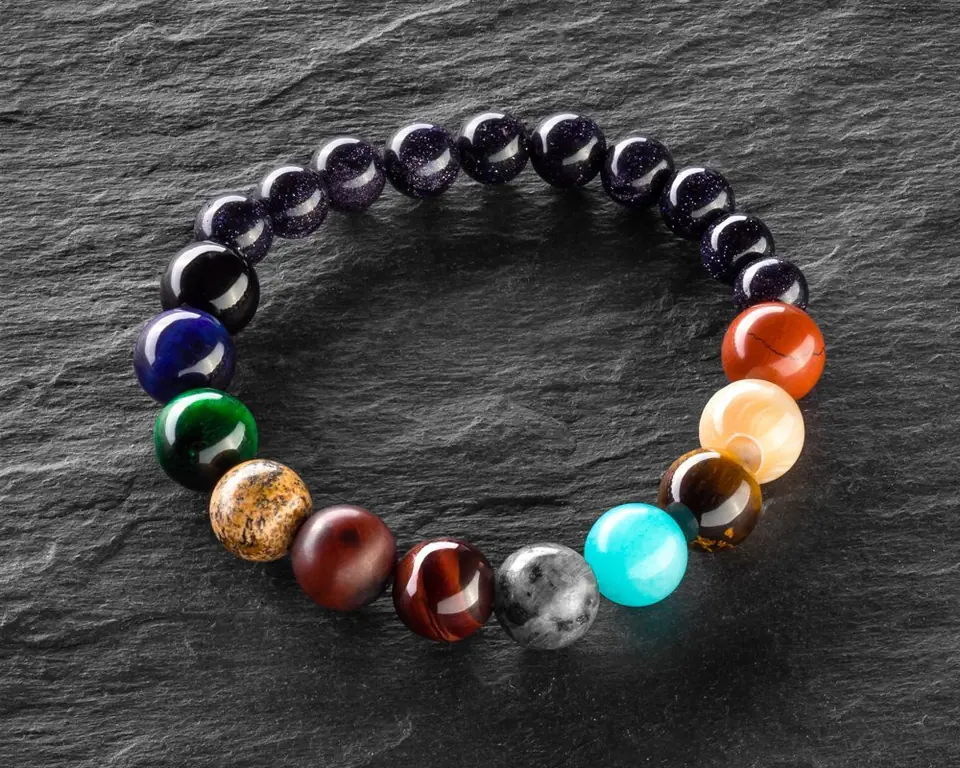 ⁨Bracelet GALAXY (solar system)⁩ at Wasserman.eu