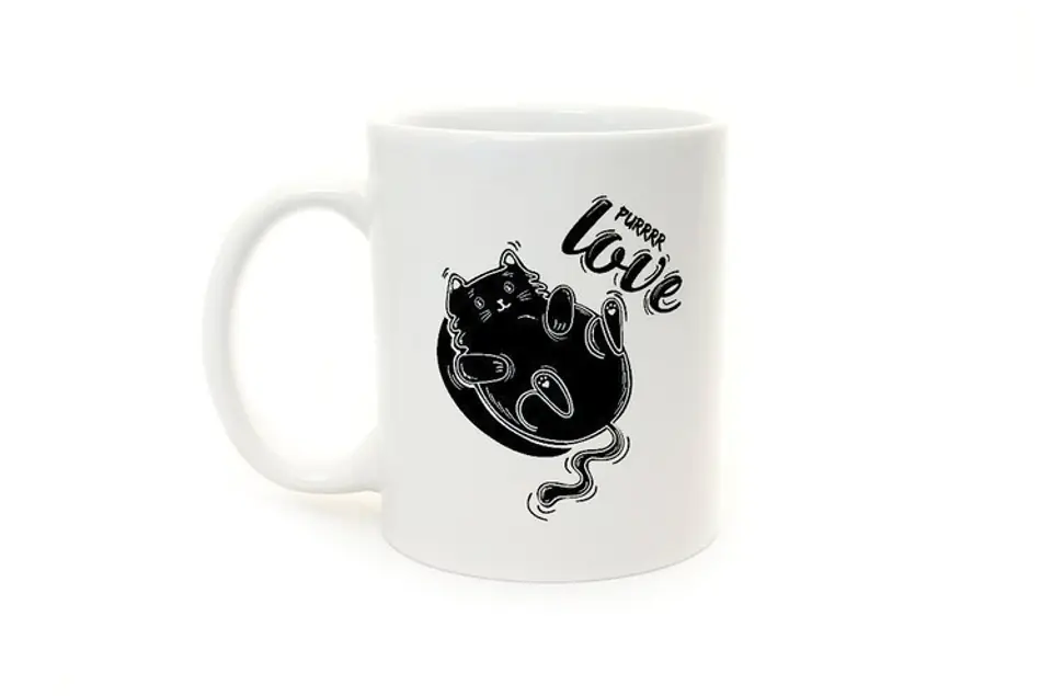 ⁨Kitten Mug - Purrr love⁩ at Wasserman.eu