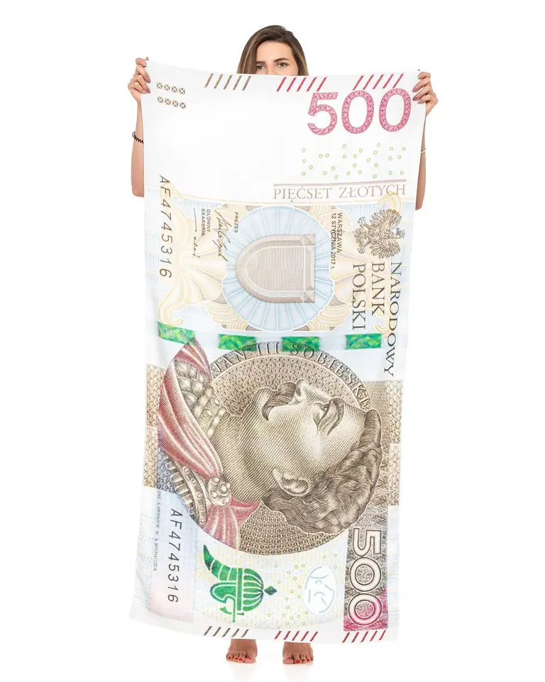⁨Bath towel - 500 PLN / Five hundred zlotys⁩ at Wasserman.eu
