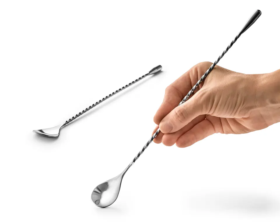 ⁨Bartending spoons for drinks and cocktails 2 pcs.⁩ at Wasserman.eu