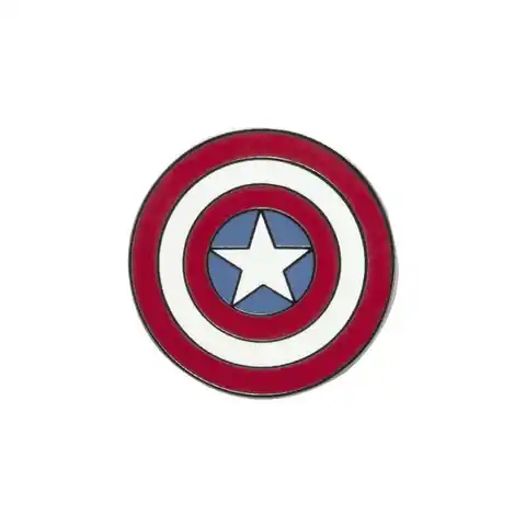 ⁨Przypinka - Marvel "Kapitan Ameryka - tarcza"⁩ w sklepie Wasserman.eu