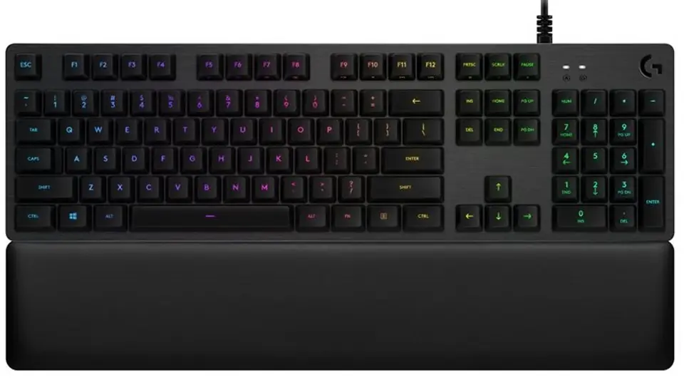 ⁨Klawiatura Przewodowa LOGITECH G513 Carbon GX Brown 920-009330⁩ w sklepie Wasserman.eu