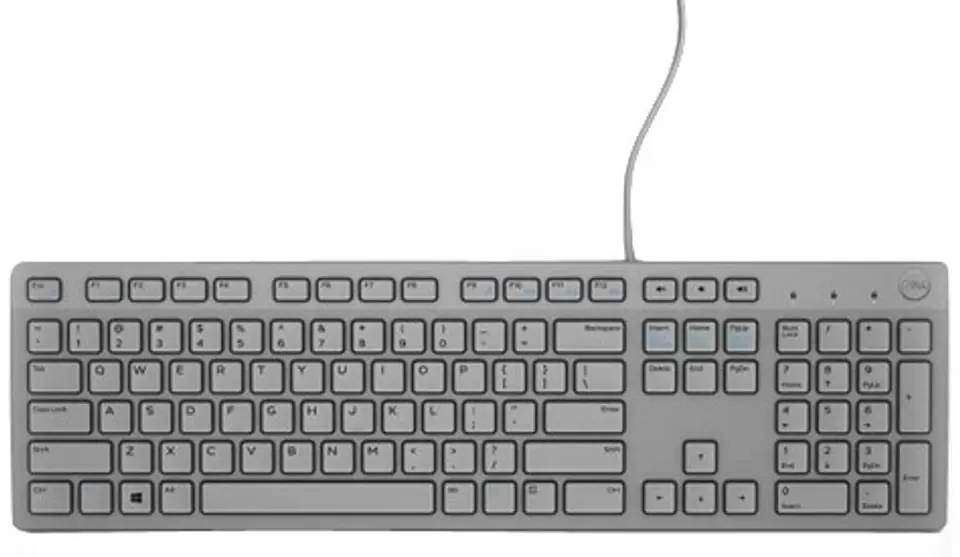 ⁨Keyboard KB216 grey⁩ at Wasserman.eu