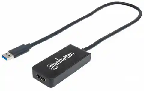 ⁨Adapter MANHATTAN 152259 USB - HDMI⁩ w sklepie Wasserman.eu