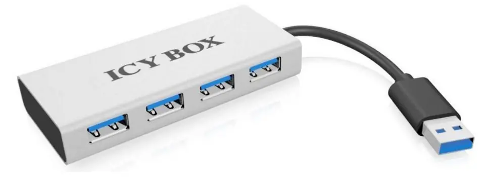 ⁨Hub USB ICY BOX IB-AC6104⁩ w sklepie Wasserman.eu
