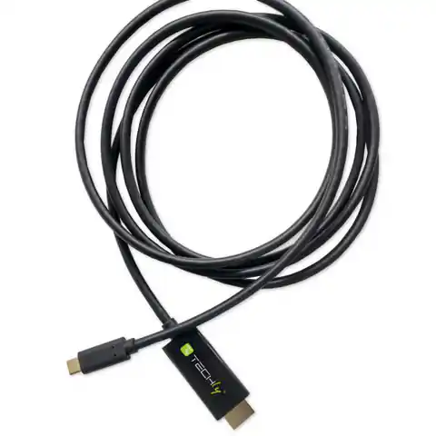 ⁨TECHLY IADAP USBC-HDMI2TY 2m /s1x USB Typu C 1x HDMI⁩ w sklepie Wasserman.eu