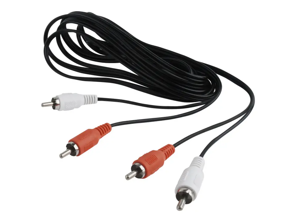 ⁨GEMBIRD CCAB-2R2R-10 3m /s2x RCA 2x RCA⁩ w sklepie Wasserman.eu