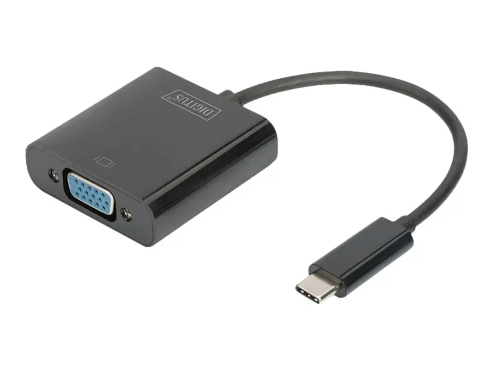 ⁨Adapter DIGITUS DA-70853 USB-C - VGA⁩ w sklepie Wasserman.eu