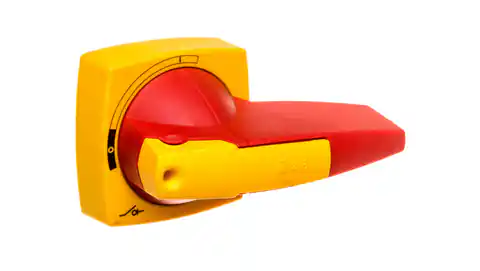 ⁨Napęd drzwiowy typ D/P żółto-czerwony do rozłączników DMV125/160N K2SDR/P 1818033⁩ w sklepie Wasserman.eu