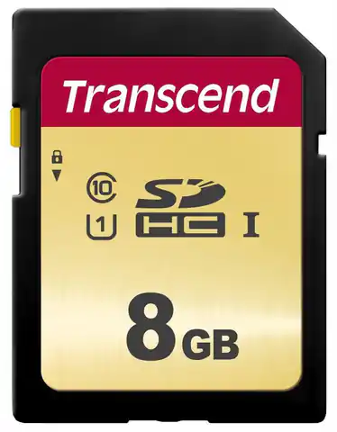 ⁨Karta pamięci TRANSCEND 8 GB⁩ w sklepie Wasserman.eu