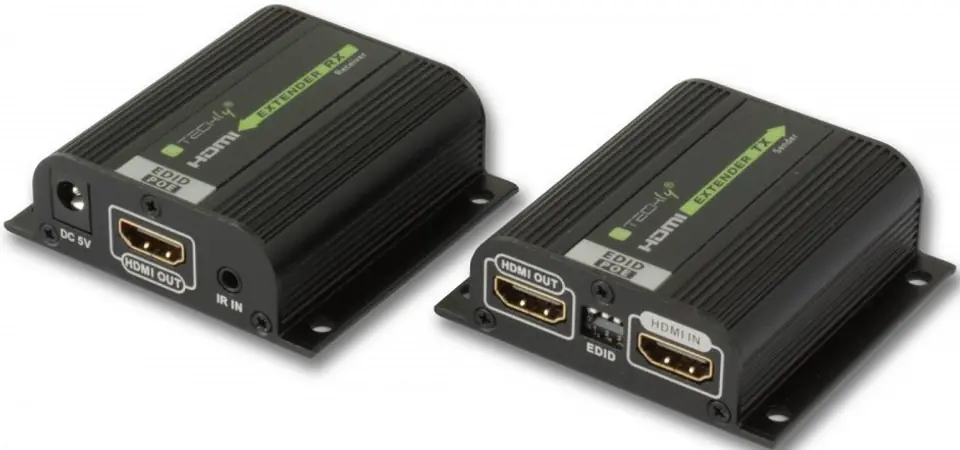 ⁨HDMI amplifier extender by Cat6/6a/7 cable 40m⁩ at Wasserman.eu