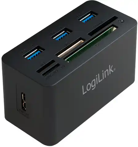 ⁨USB 3.0 Hub with all in one card reader⁩ at Wasserman.eu