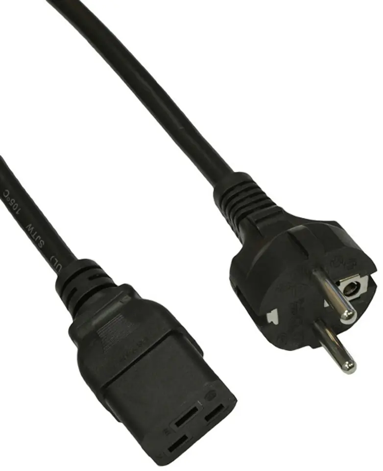⁨Kabel zasilający AKYGA Standardowy 1.8m. AK-UP-01⁩ w sklepie Wasserman.eu