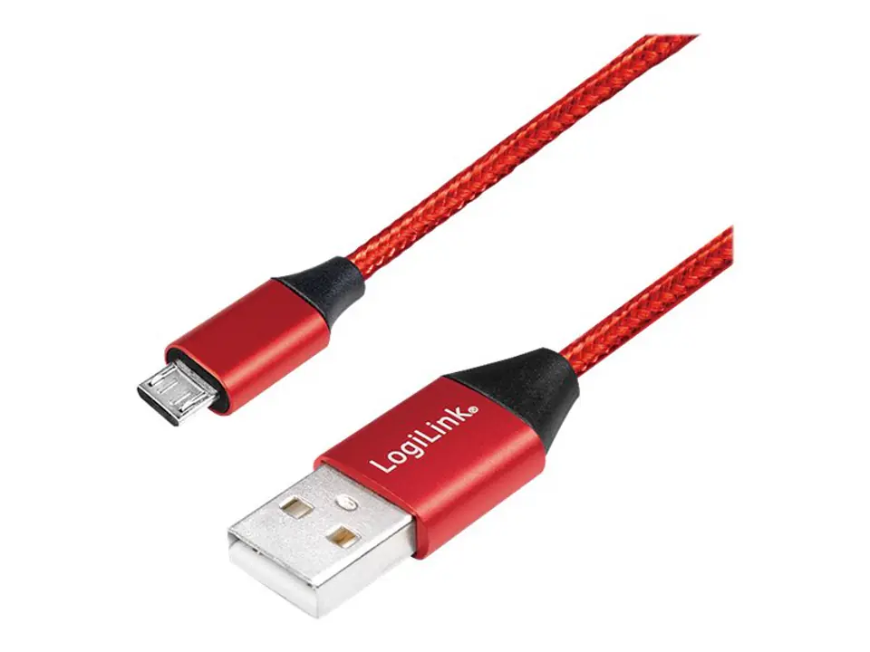 ⁨LOGILINK microUSB cable type B 1⁩ at Wasserman.eu