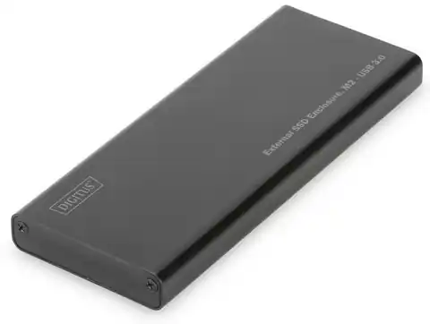 ⁨External SSD Enclosure microUSB 3.0 to M.2 SATA SSD⁩ at Wasserman.eu