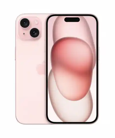 ⁨Smartphone APPLE iPhone 15 256 GB Pink (Różowy) MTP73PX/A⁩ w sklepie Wasserman.eu