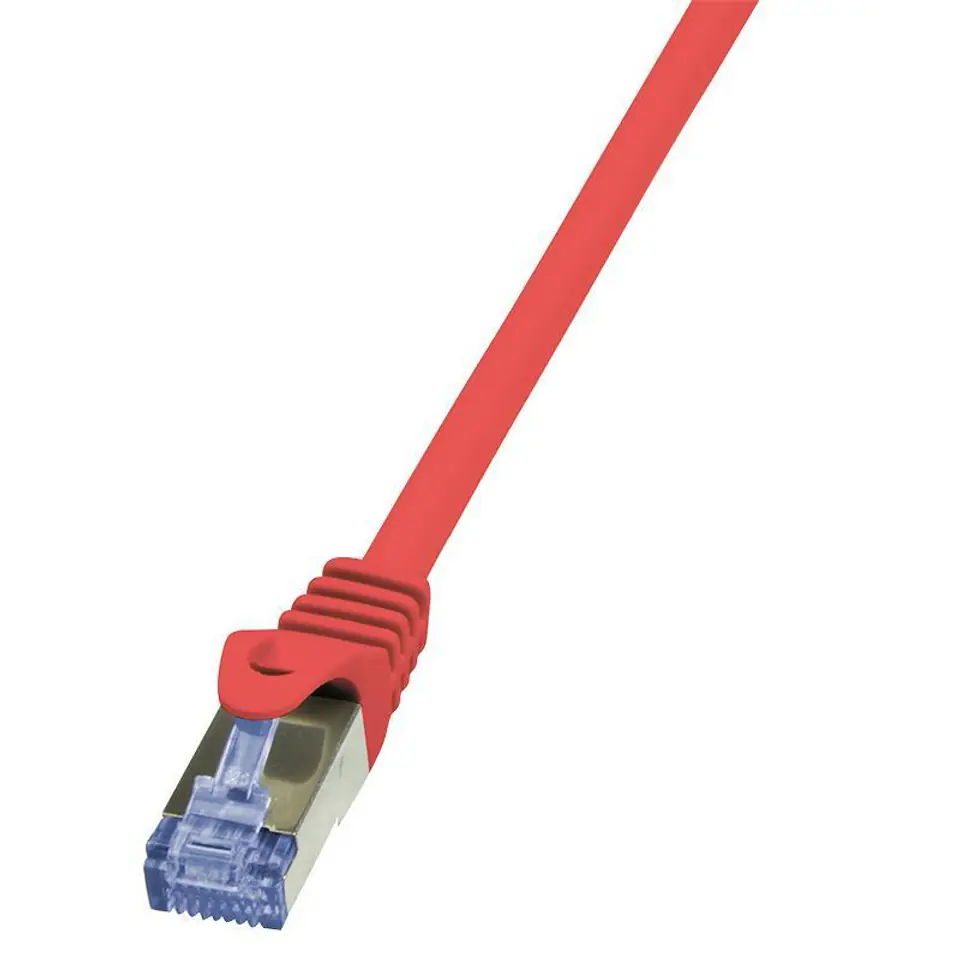 ⁨LOGILINK S/FTP Cat.6a 10 m Red 10 Patchcord⁩ at Wasserman.eu