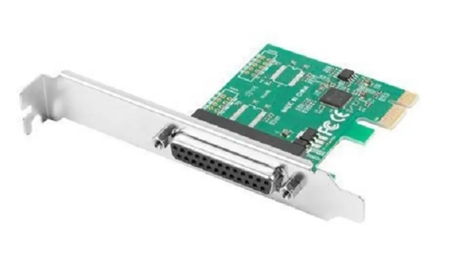 ⁨PCI EXPRESS LPT (DB25) X1 LANBERG + LOW PROFILE⁩ at Wasserman.eu