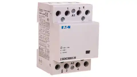 ⁨Modular contactor 63A 2Z 0R 230V AC Z-SCH230/63-20 248859⁩ at Wasserman.eu