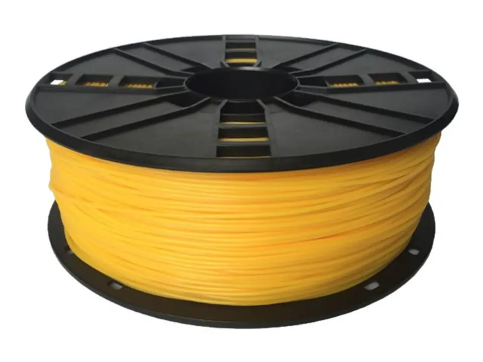 ⁨Filament printer 3D TPE/1.75mm/1kg/yellow⁩ at Wasserman.eu