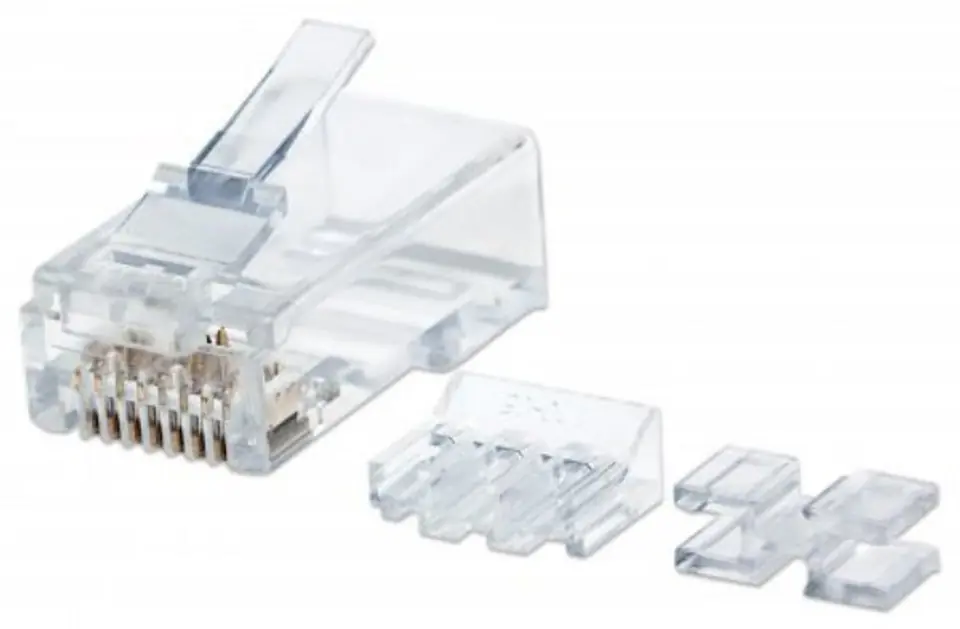 ⁨INTELLINET NETWORK SOLUTIONS Wtyk Modularny RJ45 Cat6 UPT Wtyk⁩ w sklepie Wasserman.eu