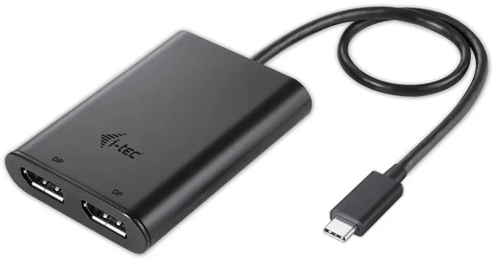 ⁨Adapter I-TEC C31DUAL4KDP USB-C - 2x DisplayPort⁩ w sklepie Wasserman.eu