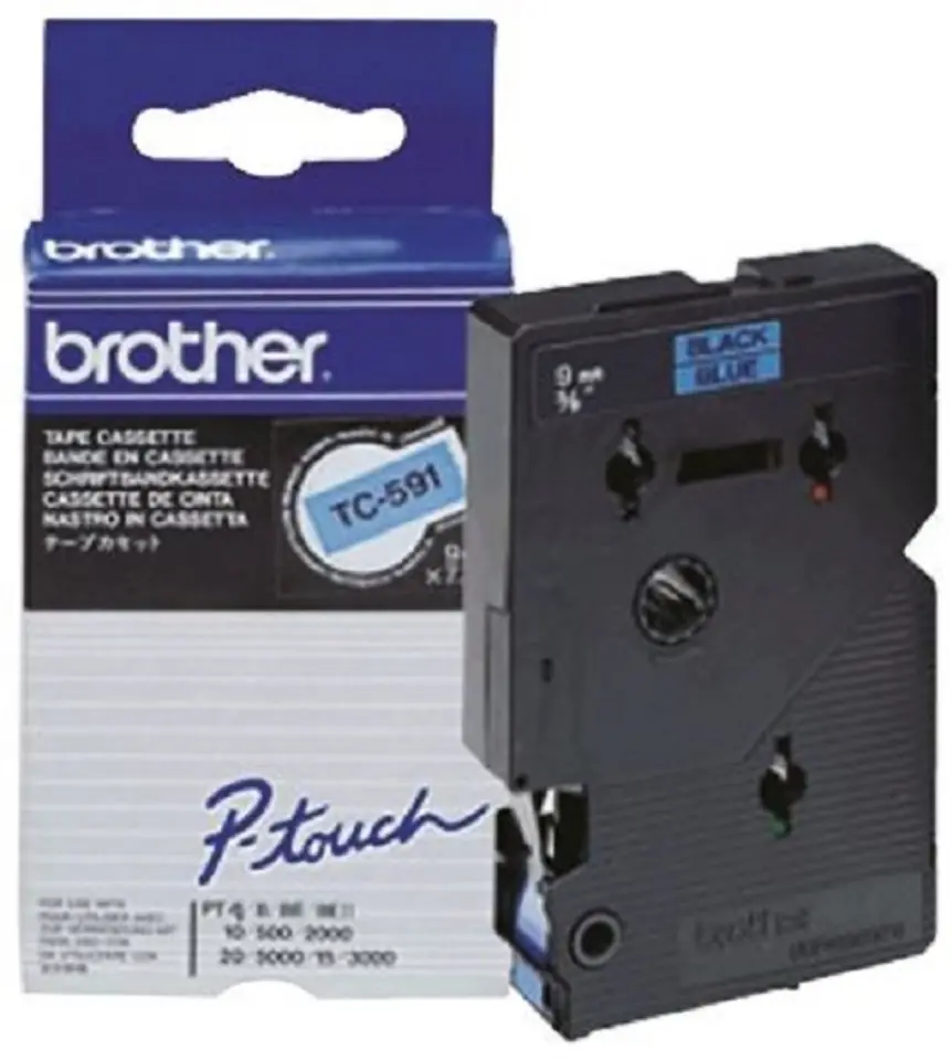 ⁨Tape BROTHER Black TC591⁩ at Wasserman.eu