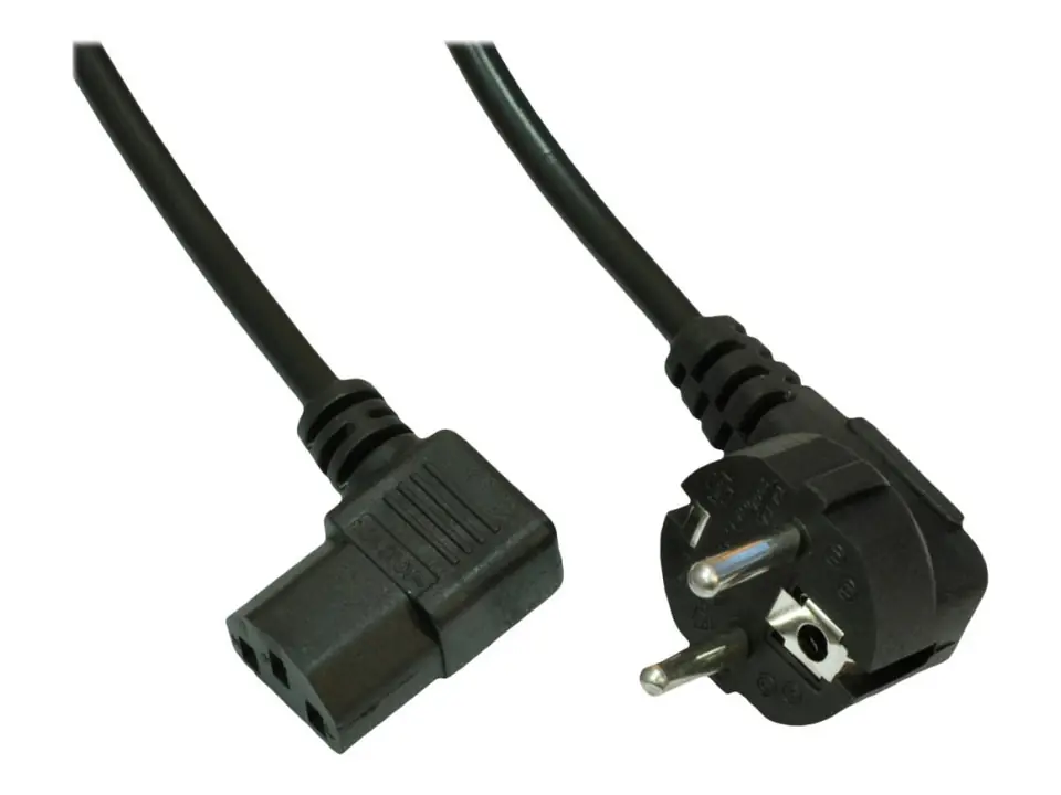 ⁨Kabel zasilający AKYGA 1x Zasilanie CEE 7/7 1.5m. AK-PC-02A⁩ w sklepie Wasserman.eu