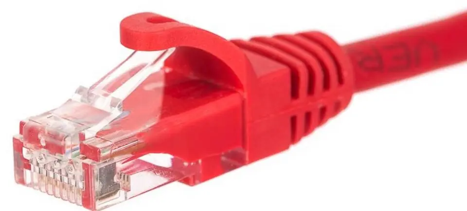 ⁨NETRACK RJ45 - RJ45 0.25 m Czerwony 0.25 Patchcord⁩ w sklepie Wasserman.eu