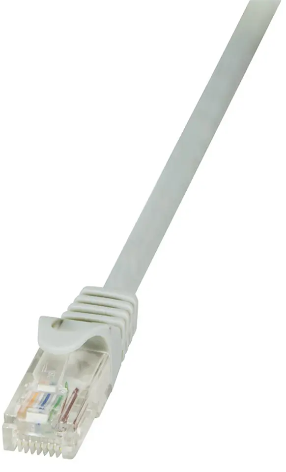 ⁨LOGILINK RJ-45 - RJ-45 0.25 m Gray 0.25 Patchcord⁩ at Wasserman.eu