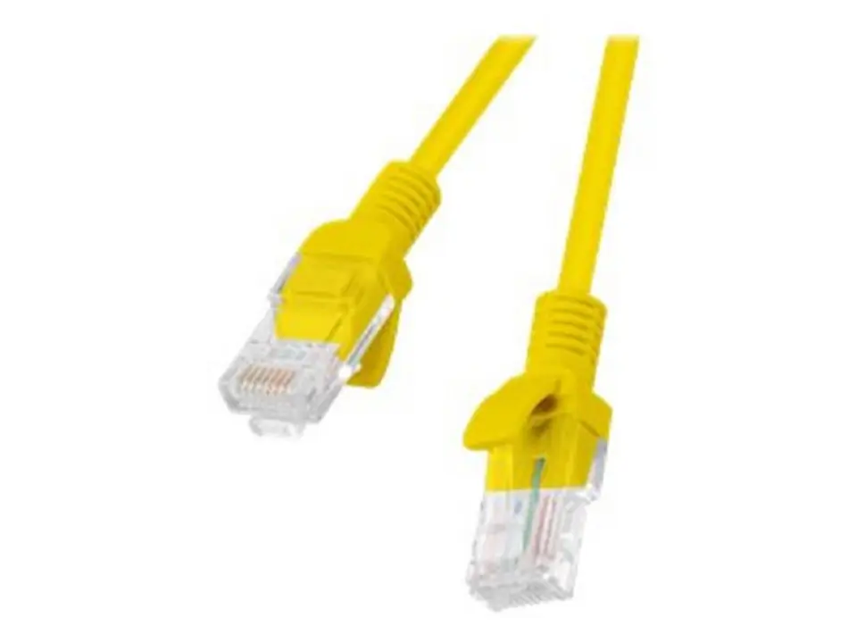 ⁨LANBERG PCU5-10CC-0300-Y 3 Patchcord⁩ w sklepie Wasserman.eu