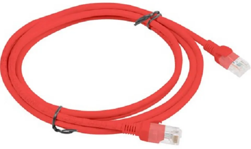 ⁨LANBERG PCU6-10CC-0200-R 2 Patchcord⁩ w sklepie Wasserman.eu