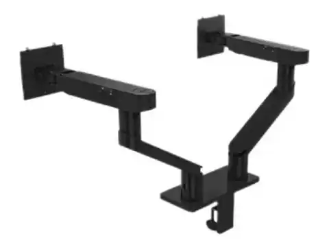 ⁨Dell Dual Monitor Arm Desk Mount, MDA20, 19-27 ", Maksymalna waga (pojemność) 10 kg, Czarny⁩ w sklepie Wasserman.eu
