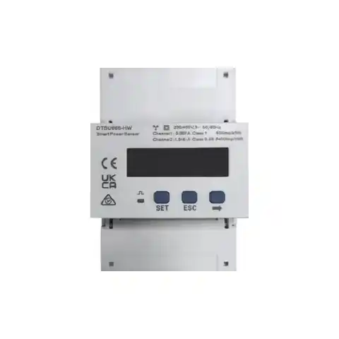 ⁨HUAWEI DTSU666-HW ENERGY METER, 3-PHASE, 3P4W, LCD DISPLAY, 250A; RS485, TH RAIL⁩ w sklepie Wasserman.eu