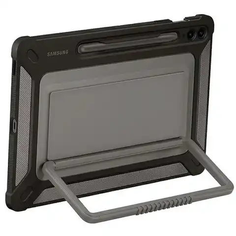 ⁨Etui Samsung EF-RX610CBEGWW Tab S9 FE+ czarny/black Outdoor Cover⁩ w sklepie Wasserman.eu