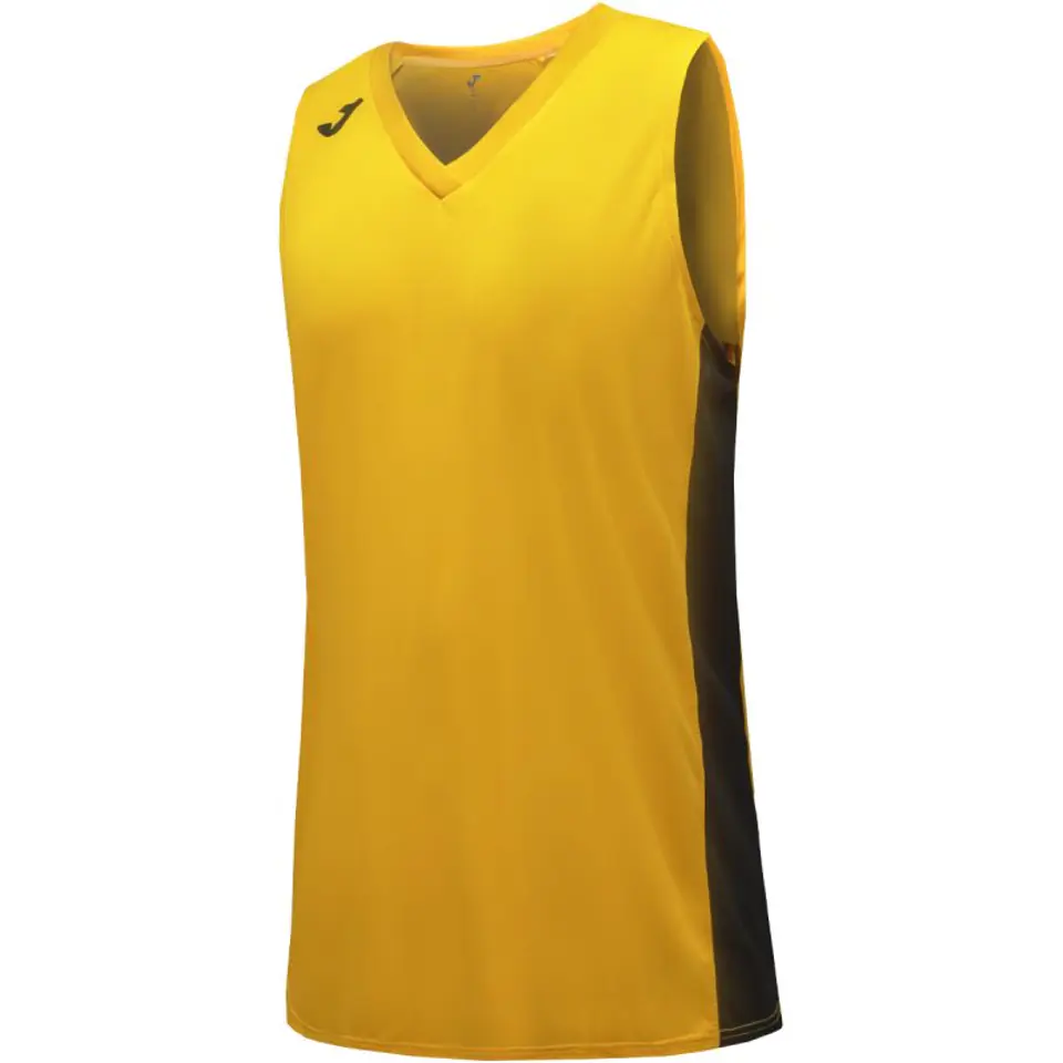 ⁨Koszulka koszykarska Joma Cancha III 101573 (kolor Czarny. Żółty, rozmiar 3XL)⁩ w sklepie Wasserman.eu