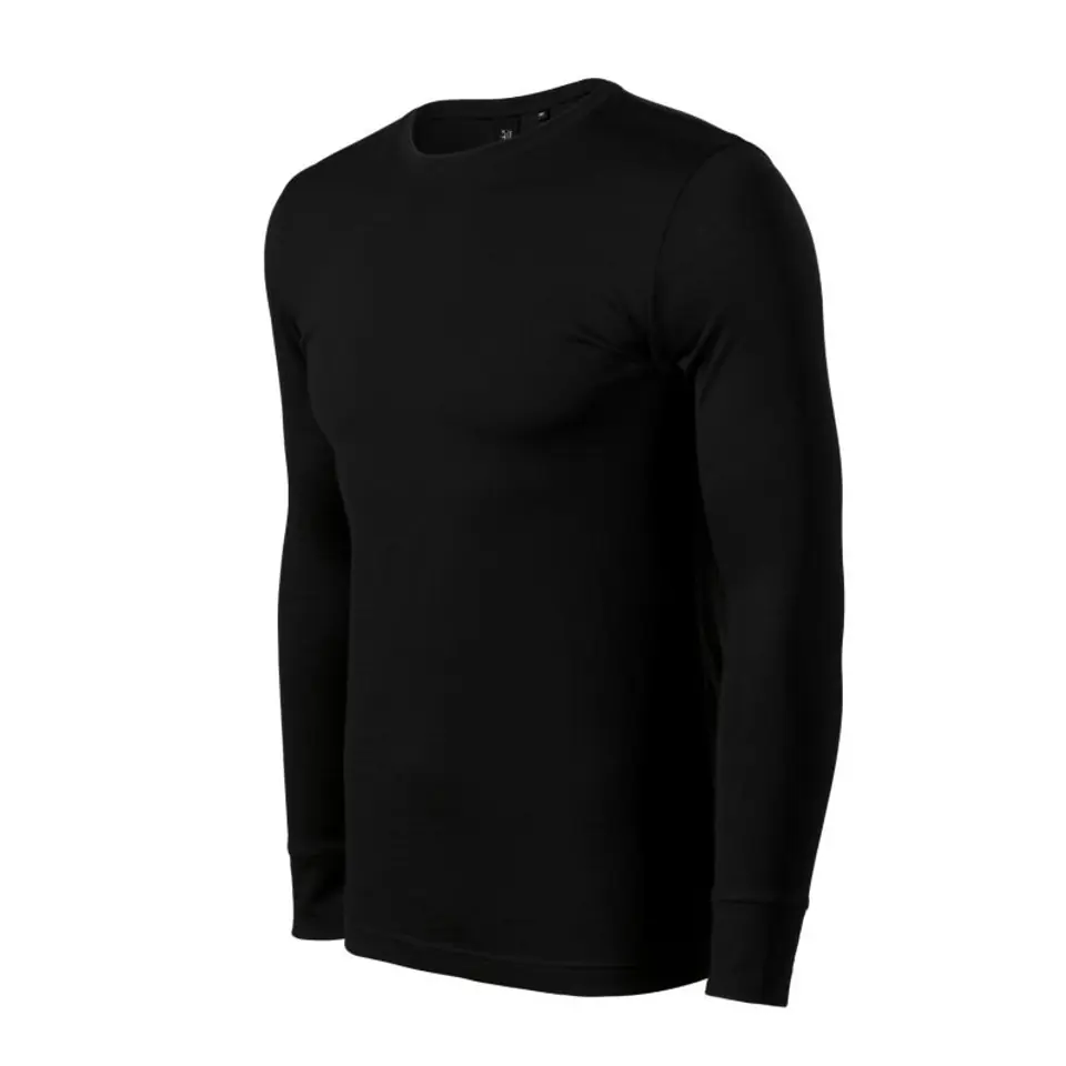 ⁨Koszulka Malfini Premium Merino Rise LS M (kolor Czarny, rozmiar 2XL)⁩ w sklepie Wasserman.eu